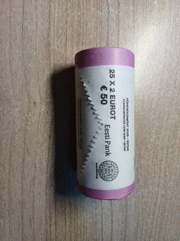Estland. 2 Euro 2026 Sipsik (25 coins) in roll (Zonder