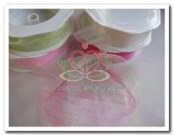 Lint Voile 10 Rose 25 mm per meter, Hobby en Vrije tijd, Nieuw