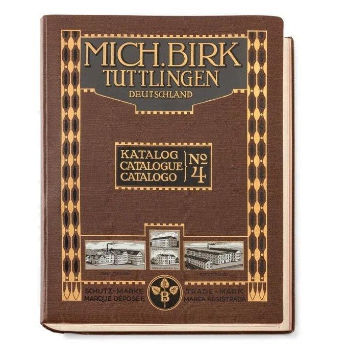 Mich Bir - Mich. Birk Tuttlingen Katalog No 4 - 1918, Antiquités & Art, Antiquités | Livres & Manuscrits