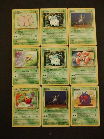 Pokémon - 60 Mixed collection - WOTC - Base set, Jungle,, Hobby & Loisirs créatifs