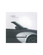 2003 SAAB 9-3 SE CABRIO BROCHURE ENGELS (USA), Nieuw