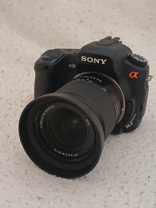Sony Alpha A350 + DT 18-70 Digitale reflex camera (DSLR), TV, Hi-fi & Vidéo, Appareils photo numériques