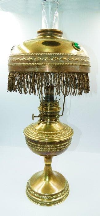 Lamp - Messing - Grote Parijse lamp