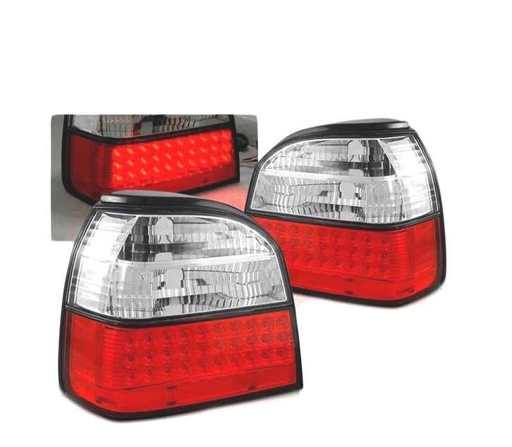 FEUX ARRIÈRE VOLKSWAGEN VW GOLF 3 91-97 LED ROUGE, Autos : Pièces & Accessoires, Éclairage, Envoi