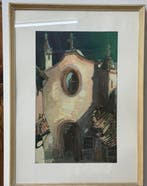 Attilio Castiglioni (1922) - Veduta di una chiesa