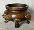 Brûleur dencens - Bronze, Antiquités & Art