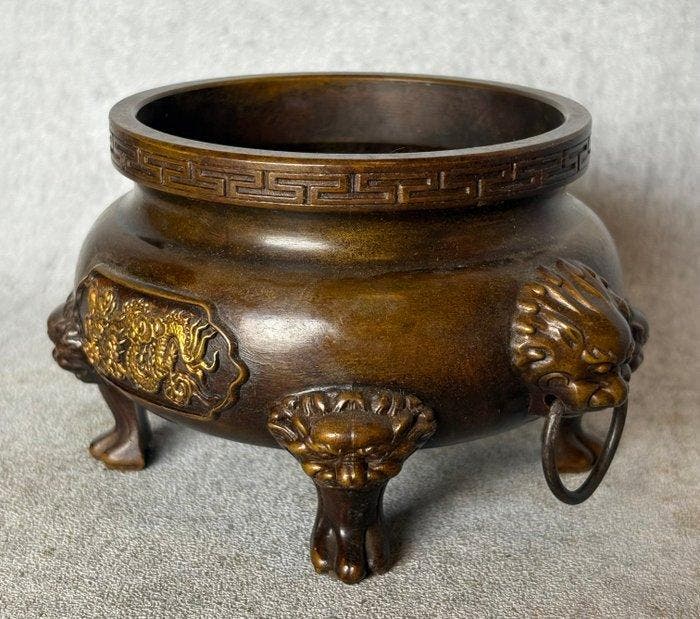 Brûleur dencens - Bronze, Antiquités & Art, Antiquités | Autres Antiquités