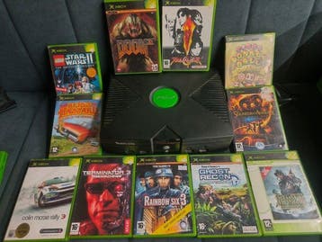 Microsoft - Xbox original - Videogameconsole + games -, Games en Spelcomputers, Nieuw