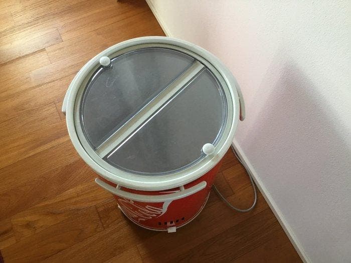 Coca-Cola - Coca-Cola toonkoelkast - Coca Cola - Reclamebord, Antiek en Kunst, Curiosa en Brocante