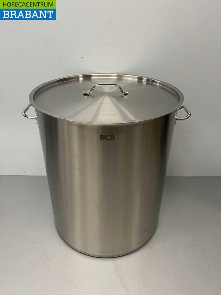 RVS Soeppan Kookpan Pan Inductie 60 x 70 cm 198 liter Horeca, Articles professionnels, Horeca | Équipement de cuisine, Enlèvement ou Envoi