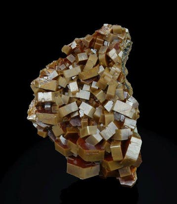 vanadiniet Kristal op matrix - Hoogte: 5.7 cm - Breedte: 3