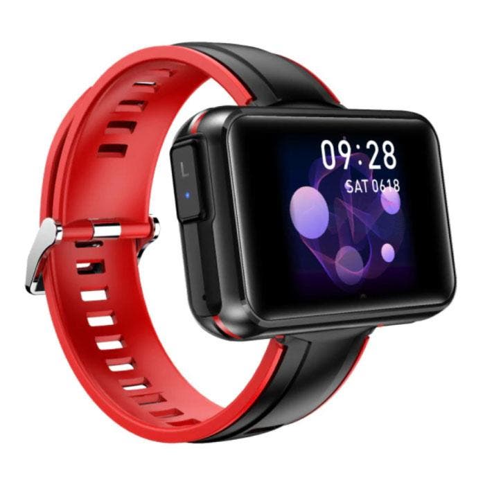 T91 Smartwatch Breed Display met Draadloze Oortjes - 1.4, Télécoms, Téléphonie mobile | Écouteurs, Envoi