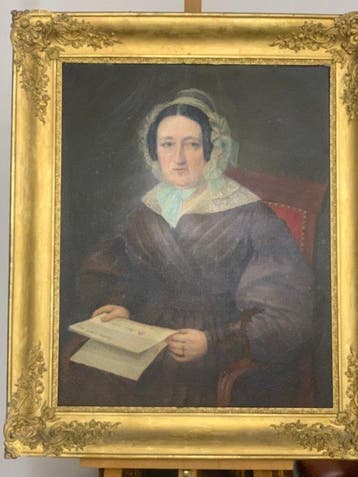 Italiaanse school (XIX) - Ritratto di nobildonna