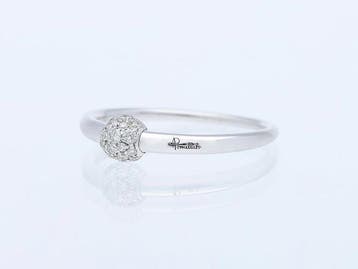 Pomellato - Ring - Mama Non Mama - 18 karaat Witgoud Diamant, Bijoux, Sacs & Beauté, Bagues