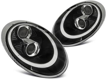 Koplampen Tube Lights | geschikt voor Porsche 911 (997) 2004, Auto-onderdelen, Verzenden, Nieuw, Porsche