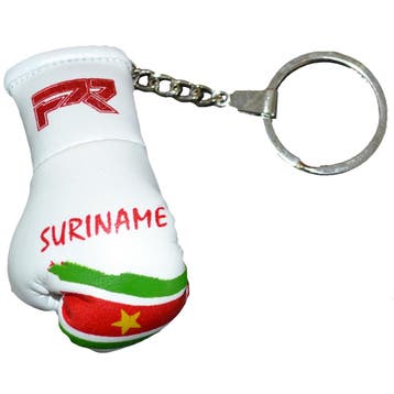 PunchR™ Punch Round Bokshandschoen Sleutelhanger Suriname, Sport en Fitness, Boksen, Verzenden, Nieuw, Overige