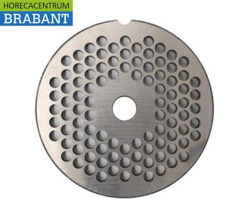 Plaque HCB en acier inoxydable pour hachoir, calibre 32, 6, Verzenden