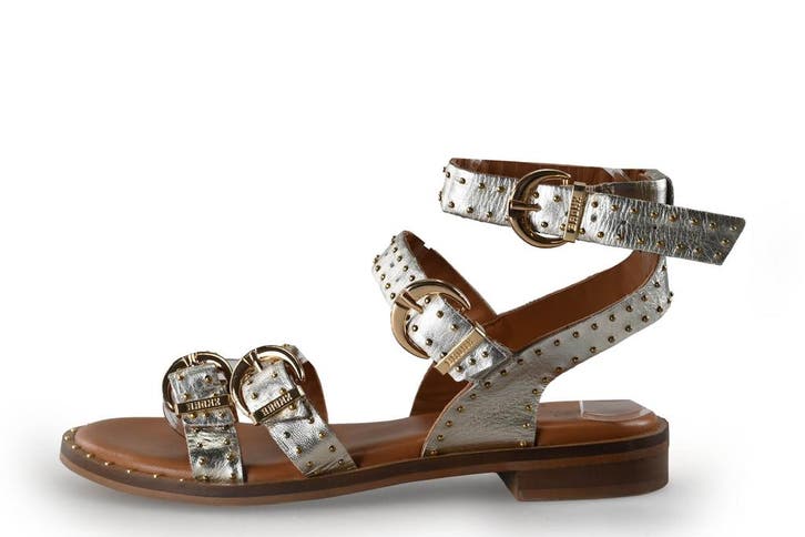 Bronx Sandalen in maat 38 Goud, Kleding | Dames, Schoenen, Overige kleuren, Zo goed als nieuw, Sandalen of Muiltjes, Verzenden