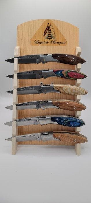 Laguiole bougna - Ensemble de couteaux de table - Acier -
