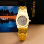 Audemars Piguet - Royal Oak Lady 18K Gold - 6007BA - Dames -, Handtassen en Accessoires, Horloges | Heren, Nieuw