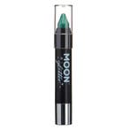 Moon Glitter Holographic Body Crayons Green 3.2g, Verzenden, Nieuw