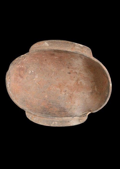 Chinois ancien, empire Han Terre cuite « Ear Cup » (Sans, Antiquités & Art, Antiquités | Autres Antiquités