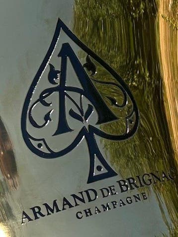 Champagne koeler - Armand de Brignac XXL Champagne-schaal