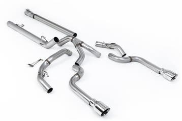 Cat-back uitlaatsysteem | Ford F150 SuperCrew (5,5ft laadbak, Verzenden