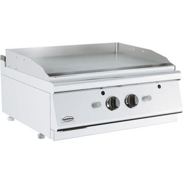 Base 700 Gas Bakplaat | Chroom | 13kW | Glad |, Verzenden