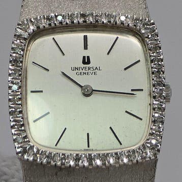 Universal Genève - Zonder minimumprijs - diamond-set dress