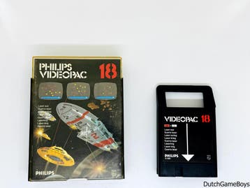 Philips Videopac - 18 - Laser War, Verzenden, Gebruikt