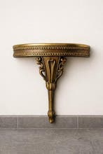 Wandrek - Hout, Metaal - muurplank, Antiek en Kunst