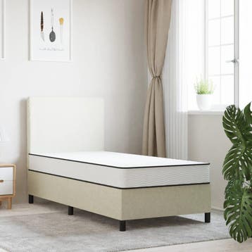vidaXL Binnenveringmatras middelhard 80x200 cm, Huis en Inrichting, Verzenden, Nieuw