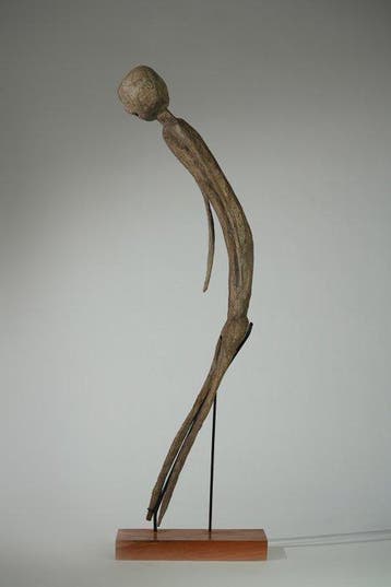 Une sculpture en bois. - Prampram - Ghana (Sans prix de