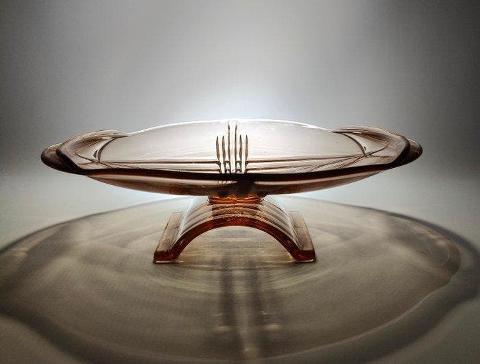 Stolzle Glashütte - Julius Stolzle - Schaal - Glas, Antiek en Kunst, Antiek | Glaswerk en Kristal