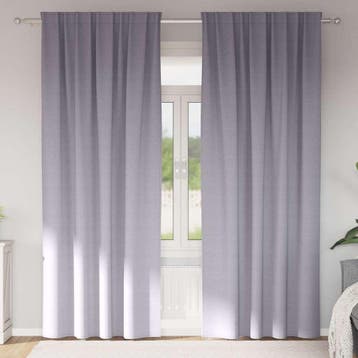 vidaXL Blackout Gordijnen met Ringen 2 st Metaalgrijs 245 x, Verzenden, Nieuw
