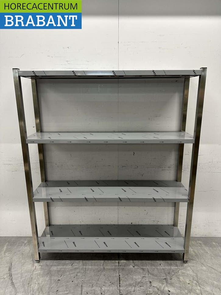 RVS Opbergrek Rek Stelling Premium-line 150 x 40 x 180 cm, Articles professionnels, Horeca | Mobilier & Aménagement, Enlèvement ou Envoi
