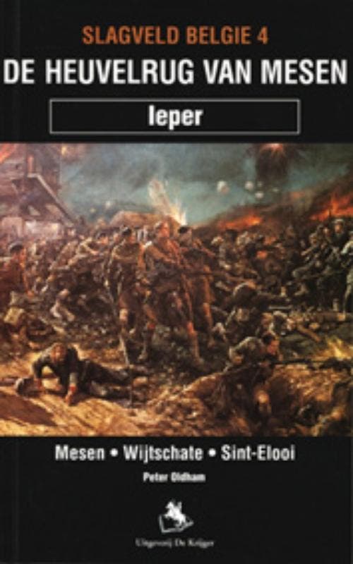 De heuvelrug van Mesen / Slagveld Belgie / 4 9789058680075, Livres, Guerre & Militaire, Envoi