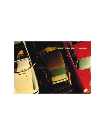 1976 PORSCHE 911 CARRERA | TURBO BROCHURE DUITS