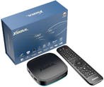 Xsarius Avant 4+ Ultra Black 4K OTT Android 14 Media Streame, Audio, Tv en Foto, Schotelantennes, Ophalen of Verzenden, Nieuw