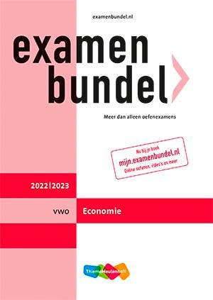 Examenbundel / vwo Economie 2022/2023 9789006639933, Boeken, Schoolboeken, Gelezen, Verzenden