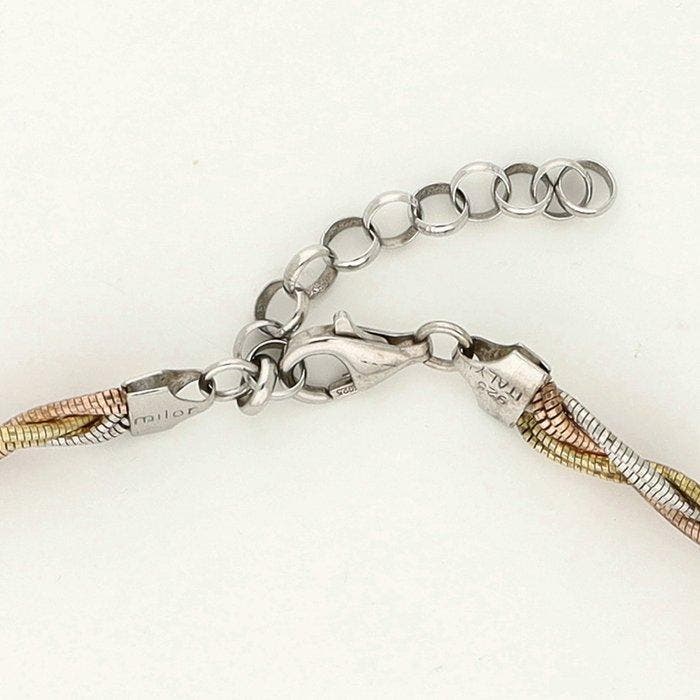 Zonder minimumprijs - 2-delige sieradenset Zilver, Handtassen en Accessoires, Antieke sieraden