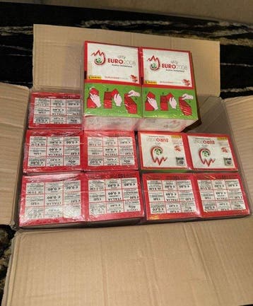 Panini - 12 Box - Adrenalyn XL - Panini Euro 2008 box 12, Verzamelen, Nieuw