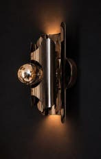 Produzione Italiana - Lampe murale (3) - Métal