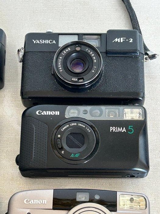 Yashica, Canon, Pentax, Panasonic, Minolta, Sony, Nikon,, Audio, Tv en Foto, Fotocamera's Analoog