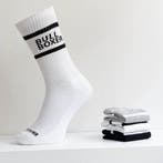 2dekans | Bullboxer - 3x paar Sokken - Mannen - Wit - Zwart, Kleding | Dames, Sokken en Kousen, Ophalen of Verzenden, Nieuw