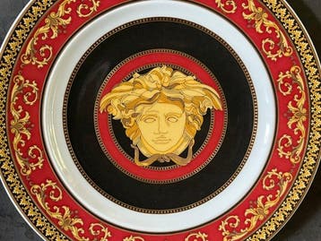 Rosenthal - Versace - Schotel - Medusa Red - Porselein