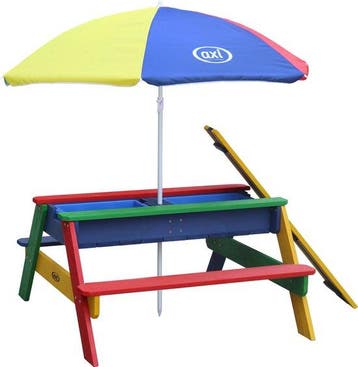 2dekans | AXI Nick Zand & Water Picknicktafel in Regenboog, Ophalen of Verzenden, Nieuw