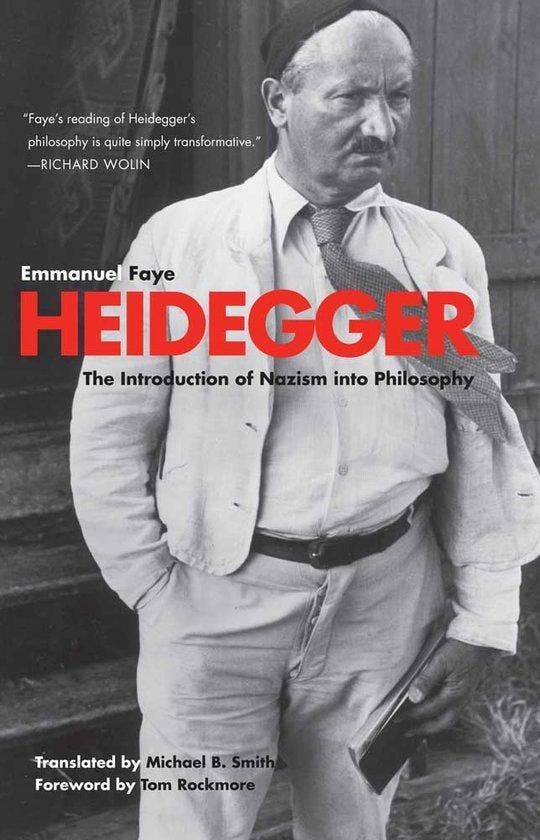 Heidegger 9780300172072 Emmanuel Faye, Boeken, Taal | Engels, Gelezen, Verzenden