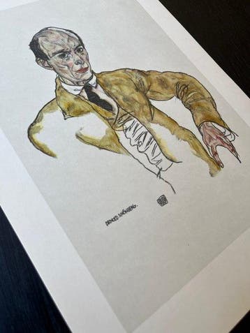 Egon Schiele (1890-1918), after - Arnold Schönberg